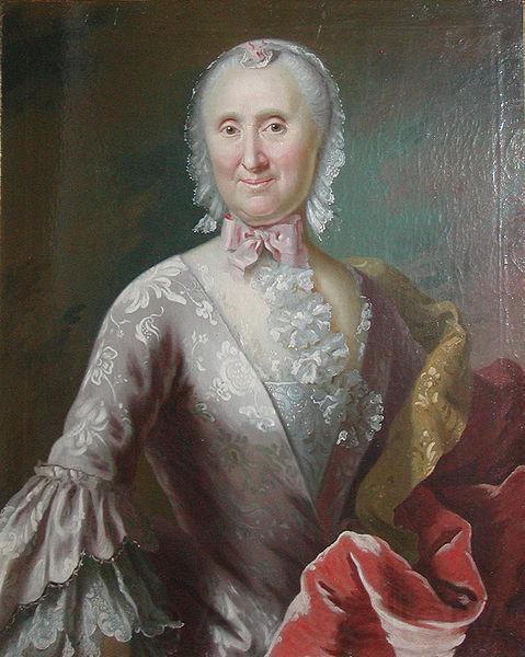 Johan Werder Portrait of Elisabeth Woldike Norge oil painting art